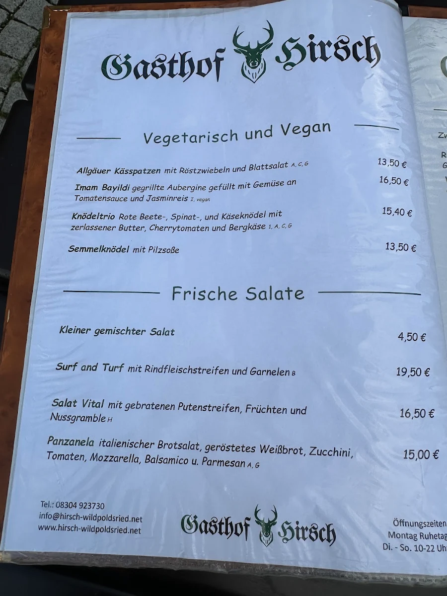 Speisekarte photo 4