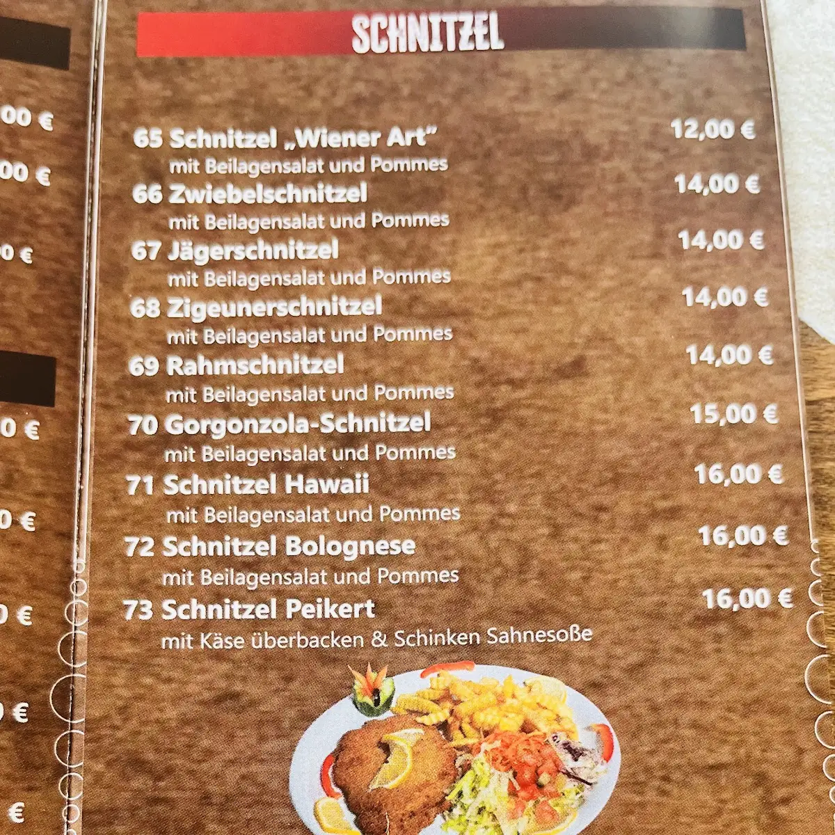 Speisekarte photo 10