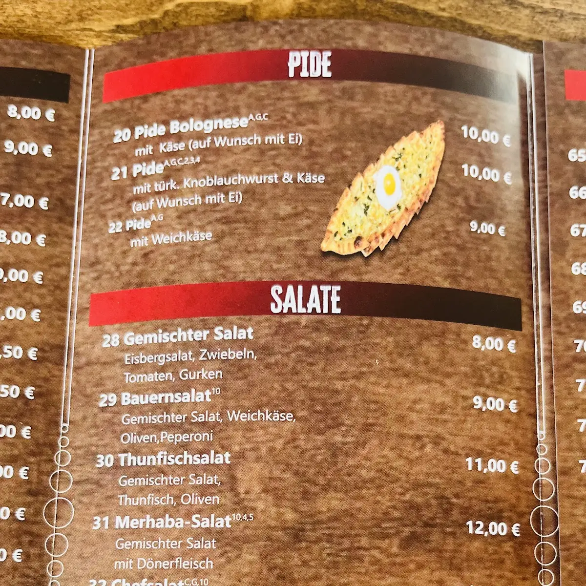 Speisekarte photo 9