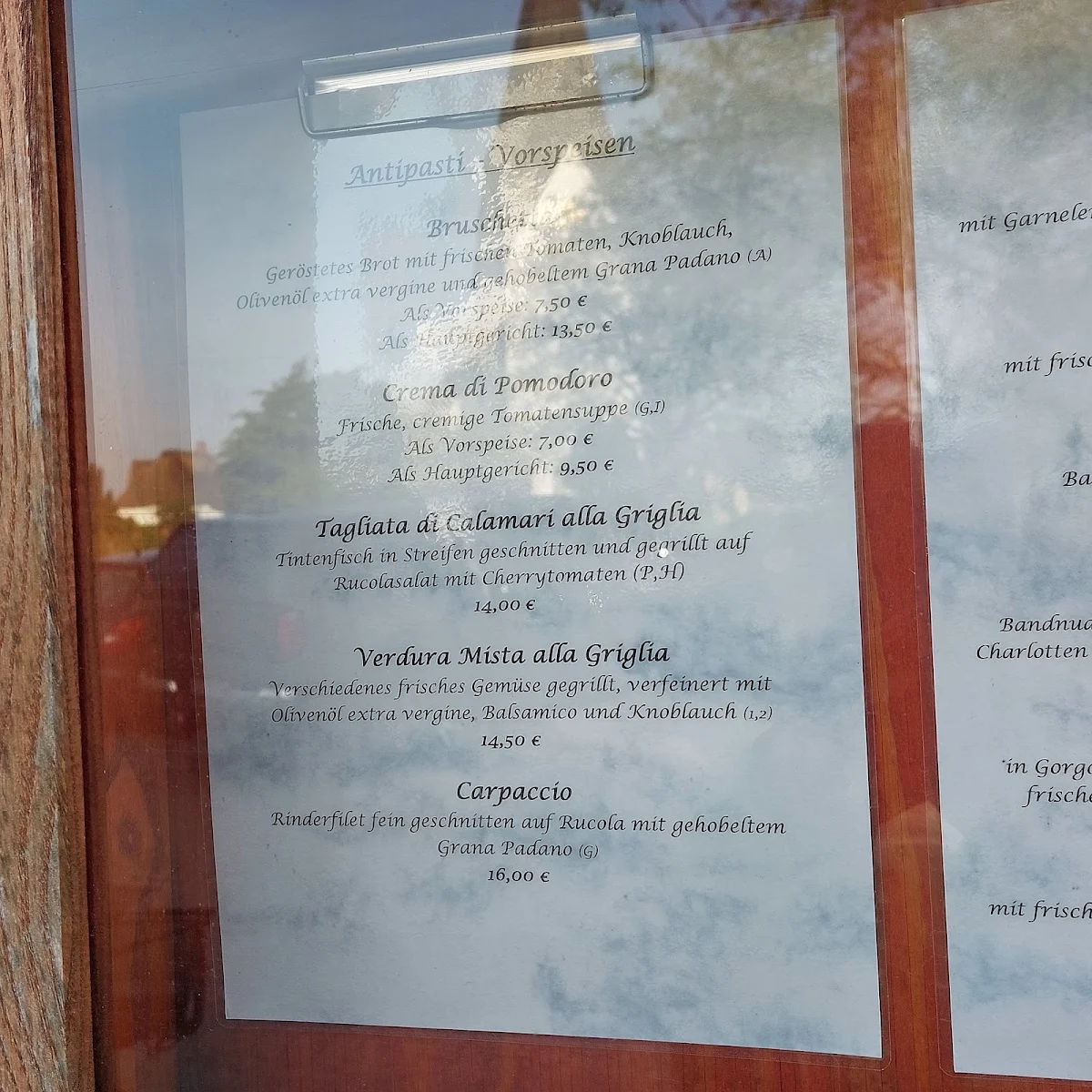 Speisekarte photo 6