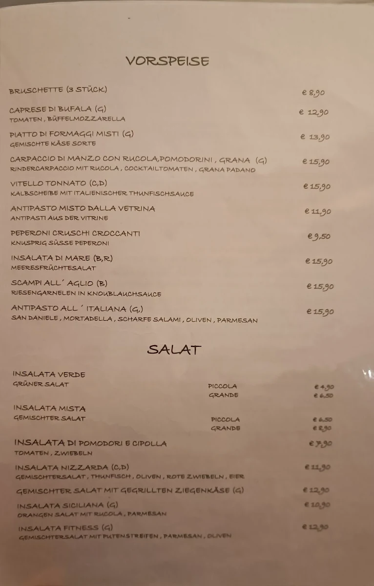 Speisekarte photo 1