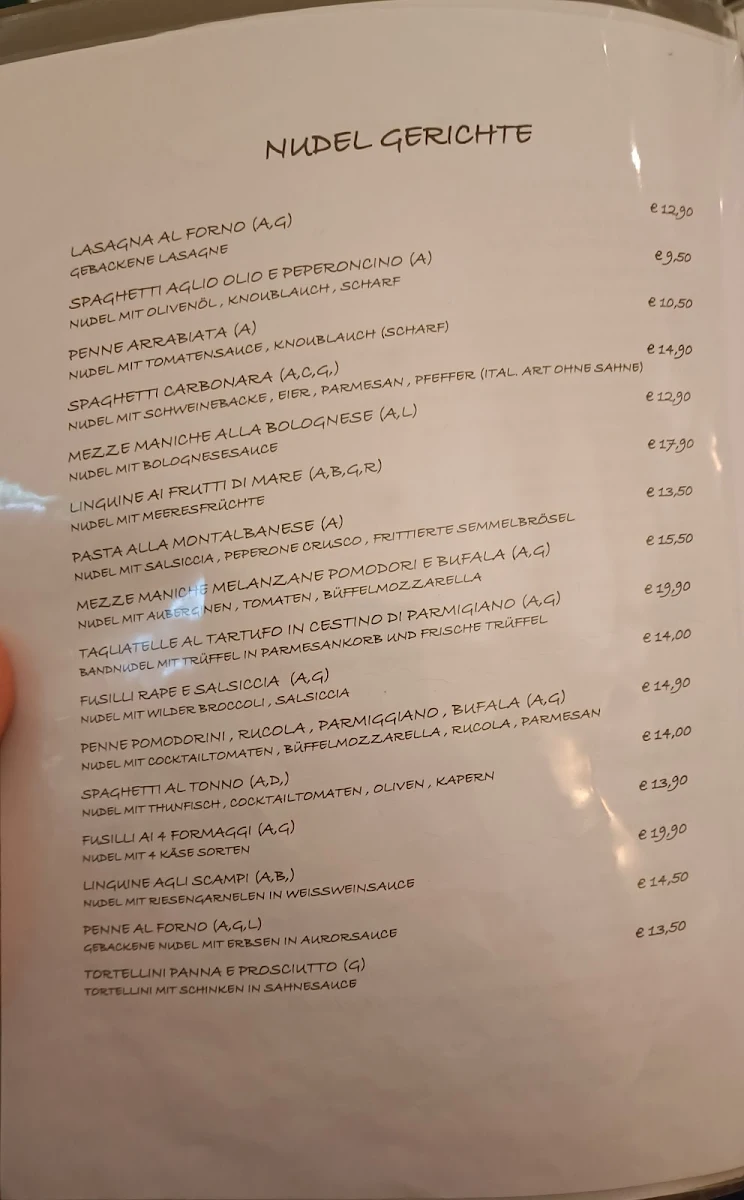 Speisekarte photo 2
