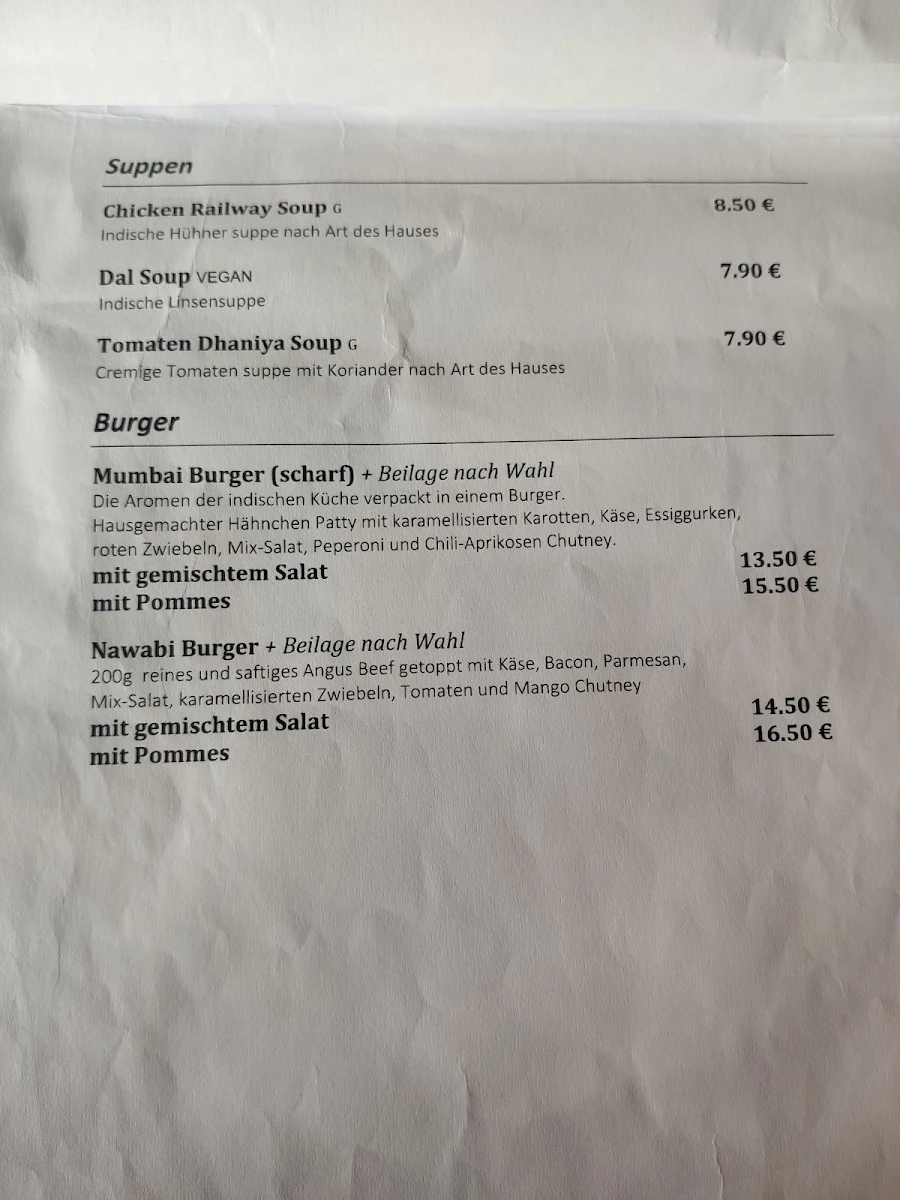 Speisekarte photo 4