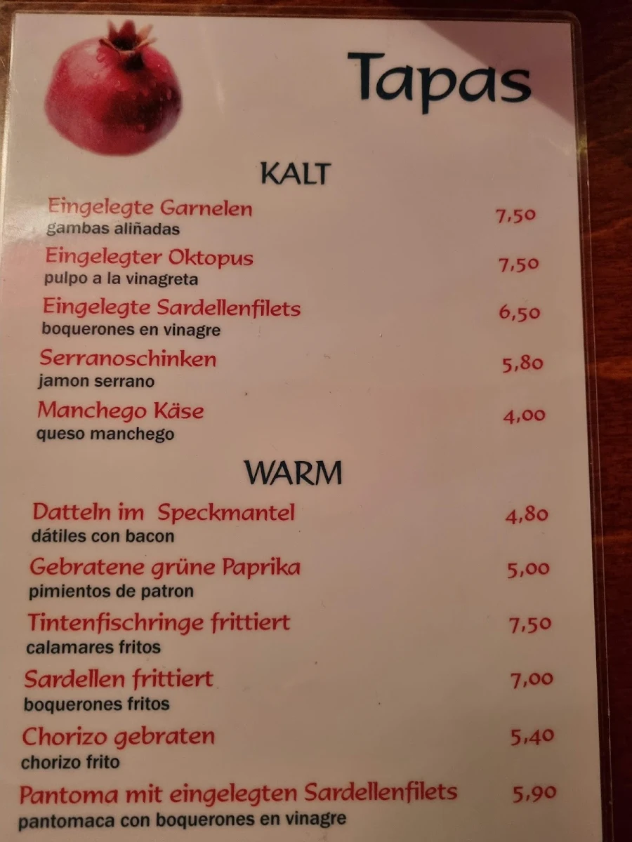 Speisekarte photo 5