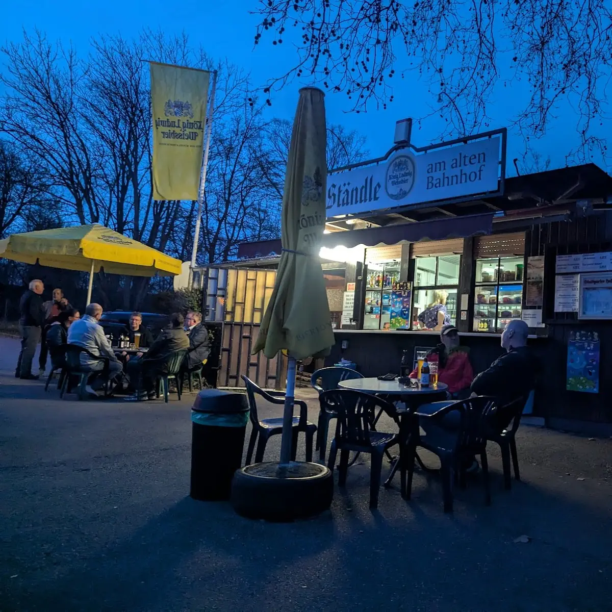 Atmosphäre, Ständle am alten Bahnhof