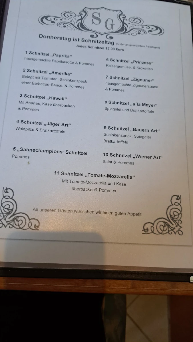 Speisekarte photo 1