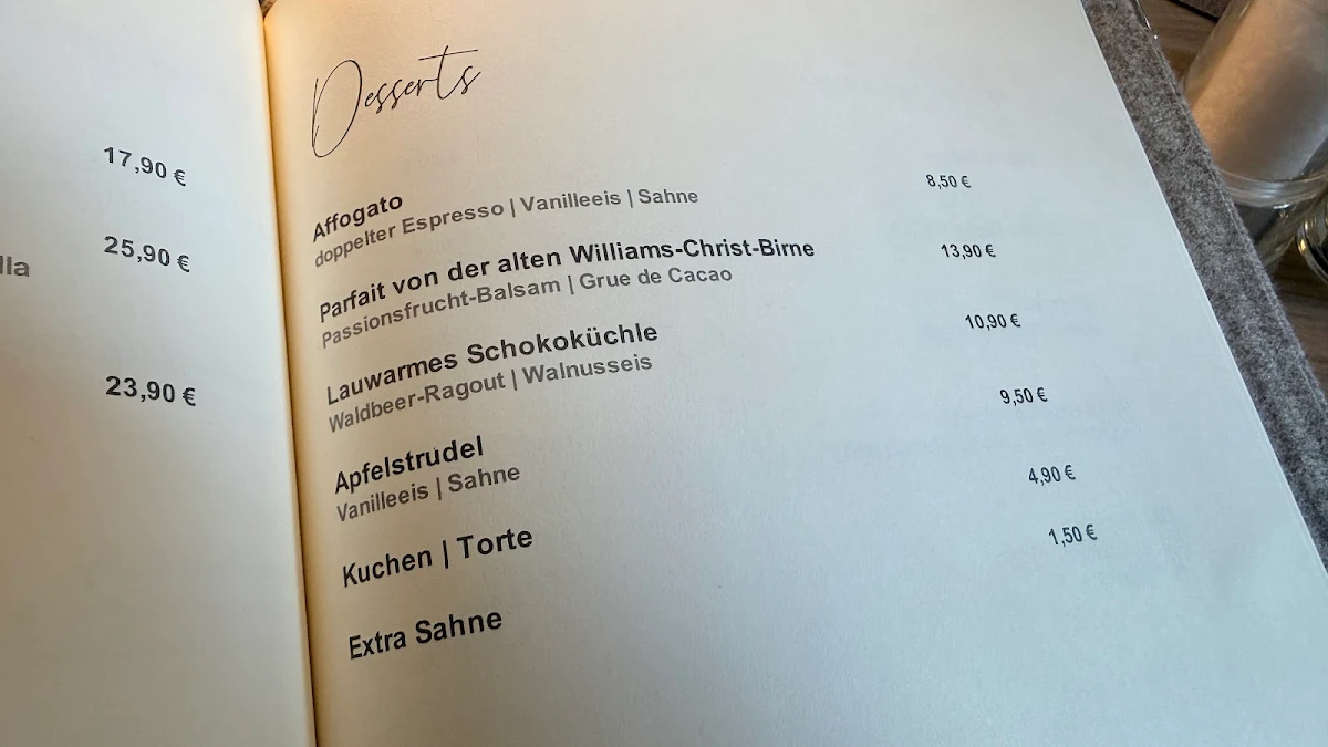 Speisekarte photo 1