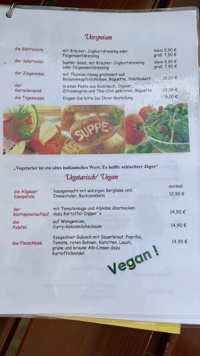 Speisekarte photo 2