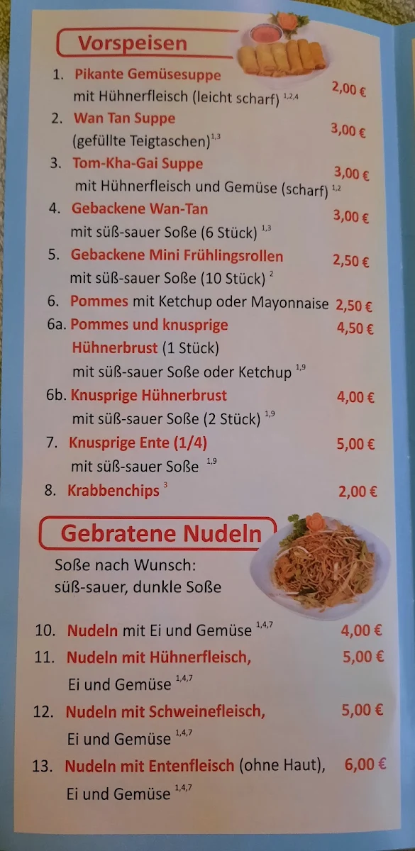 Speisekarte photo 5