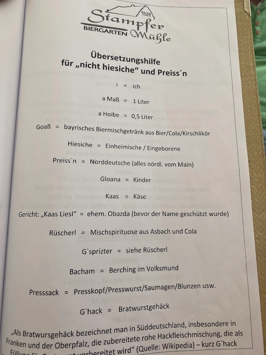 Speisekarte photo 2