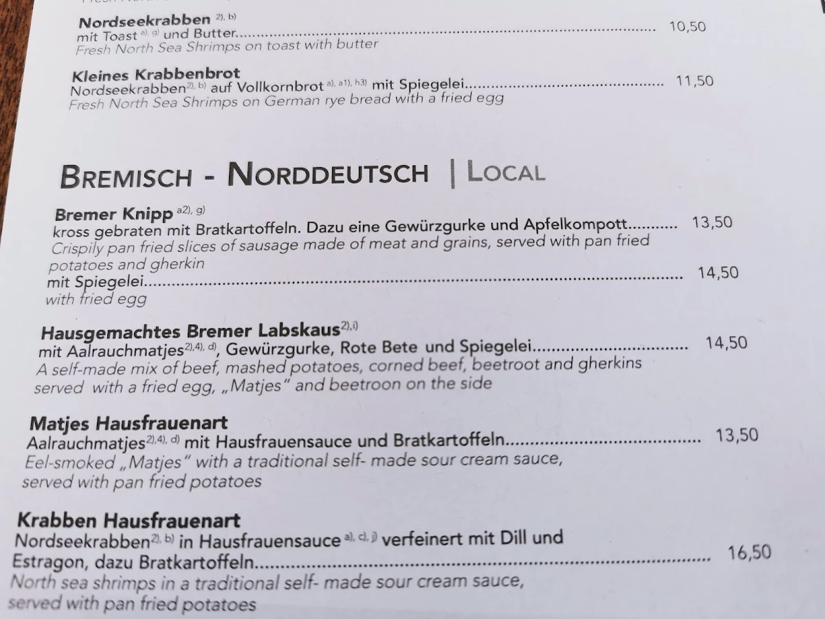 Speisekarte photo 5
