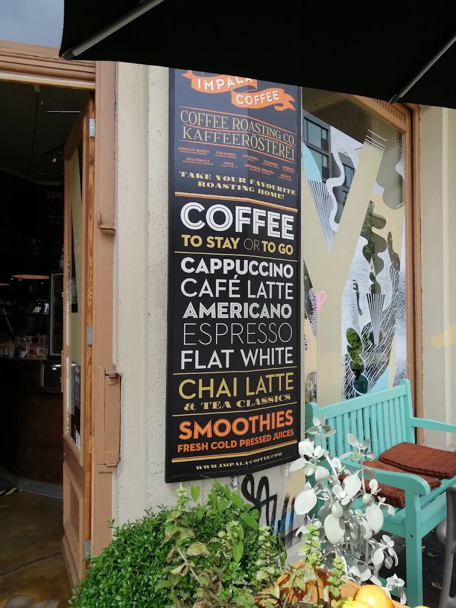 Speisekarte, IMPALA COFFEE | Prenzlauer Berg – Café & Bagels