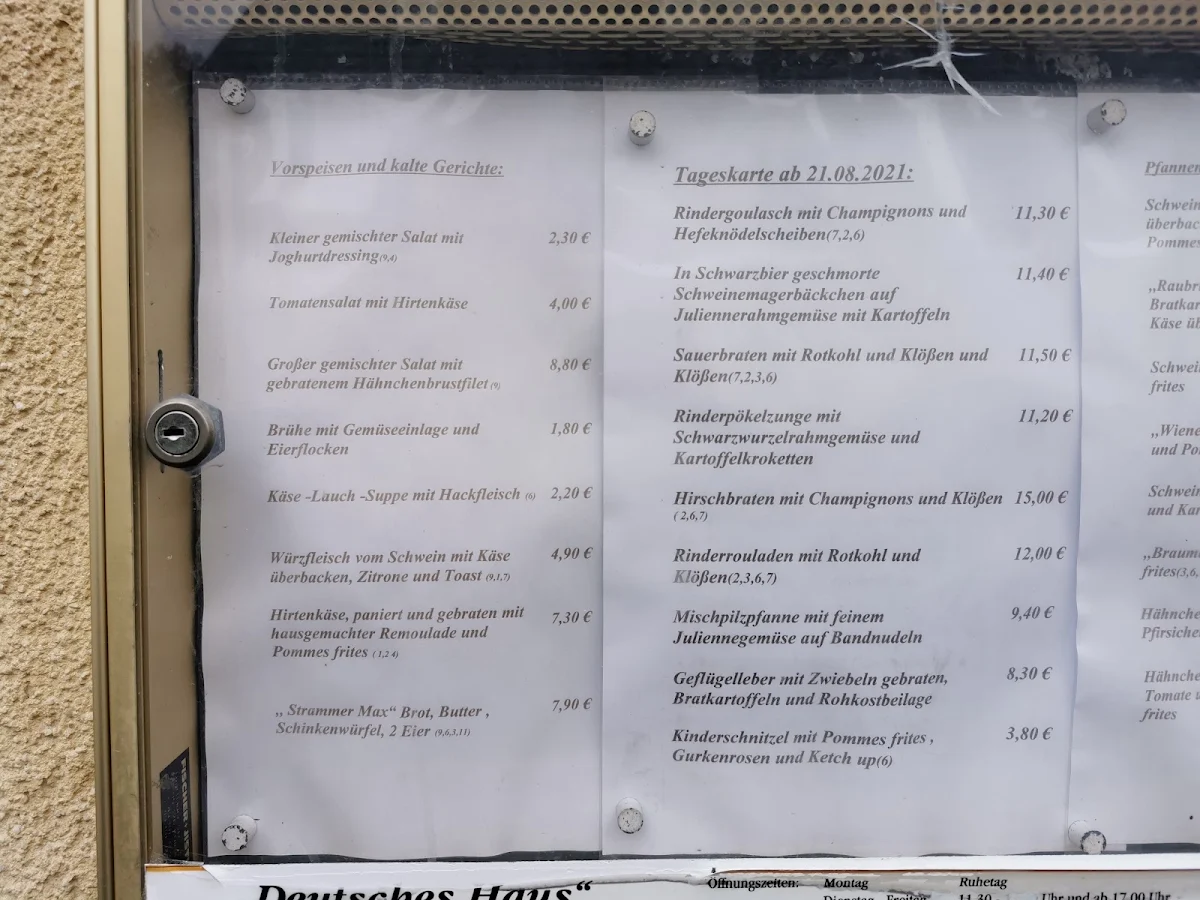 Speisekarte photo 2