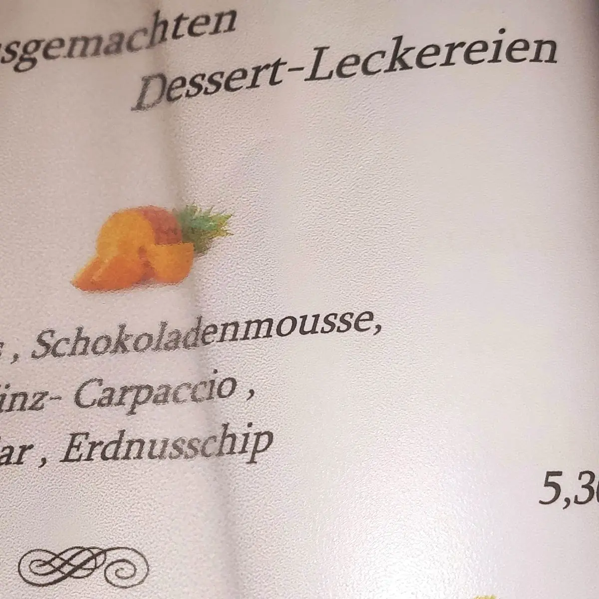 Speisekarte photo 2