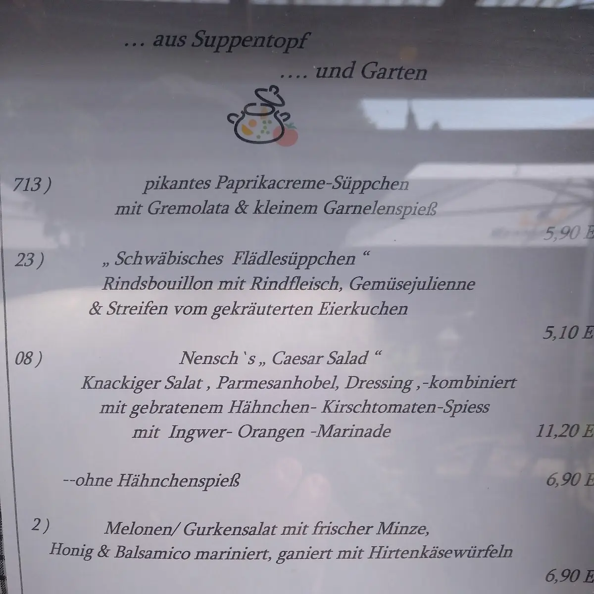 Speisekarte photo 3