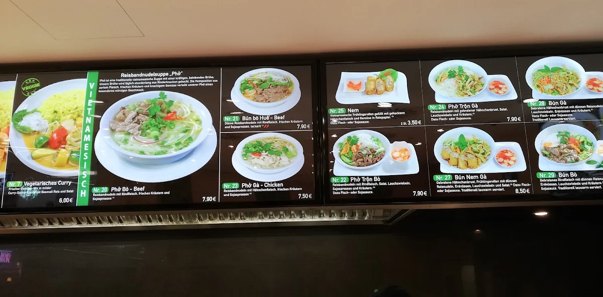 Speisekarte, Curry Express