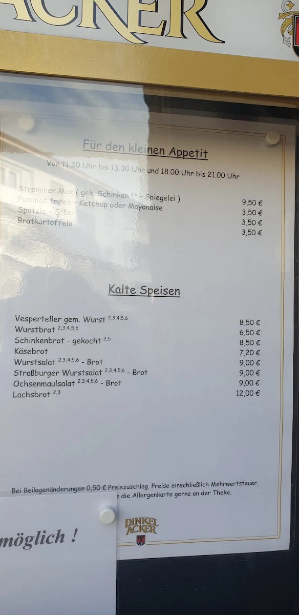 Speisekarte photo 5