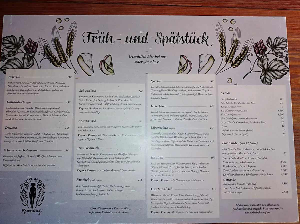 Speisekarte photo 8