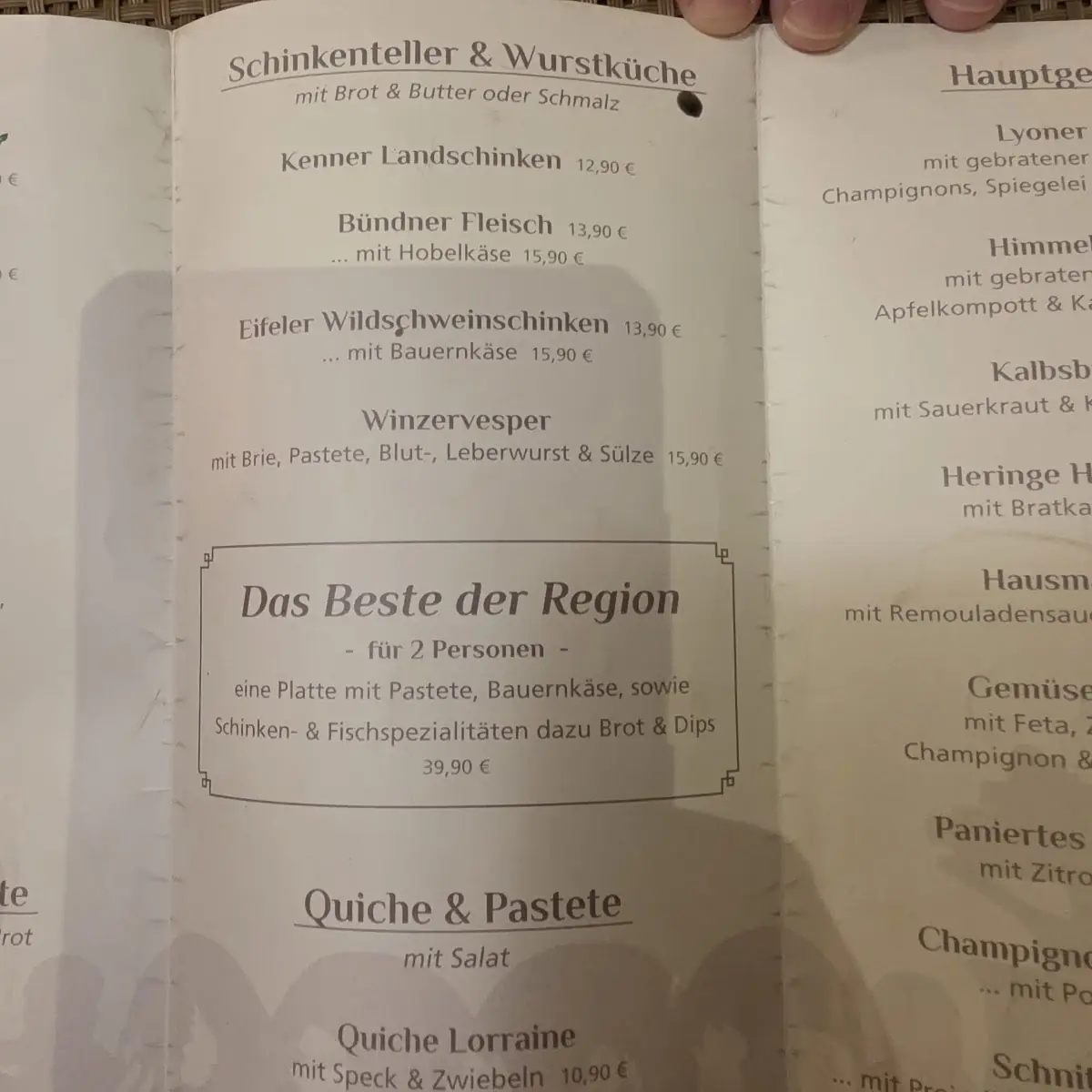 Speisekarte photo 3