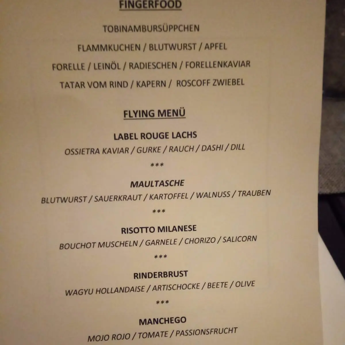 Speisekarte photo 6