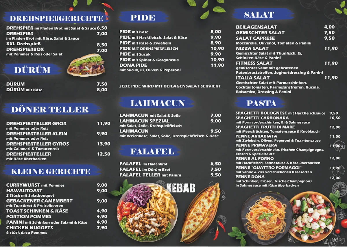 Speisekarte photo 1