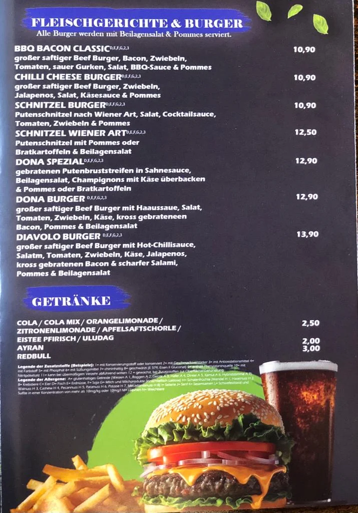 Speisekarte photo 6