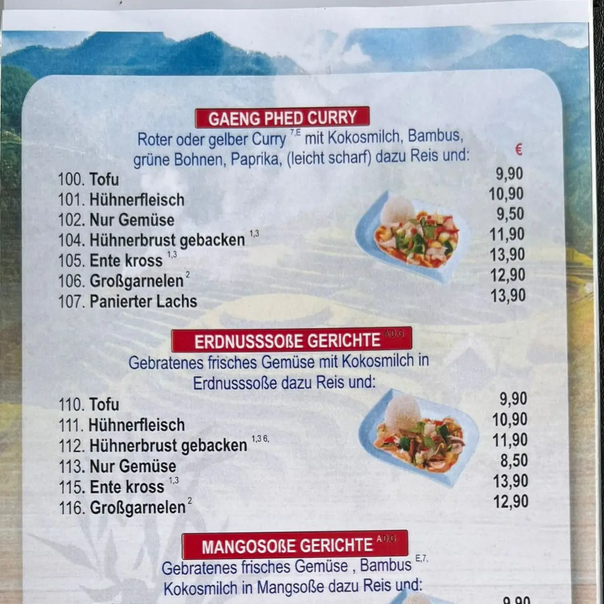 Speisekarte photo 6