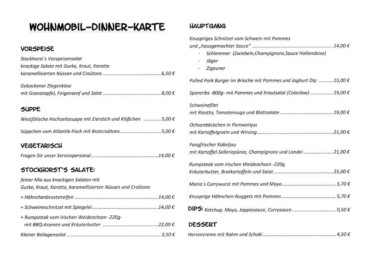 Speisekarte photo 2