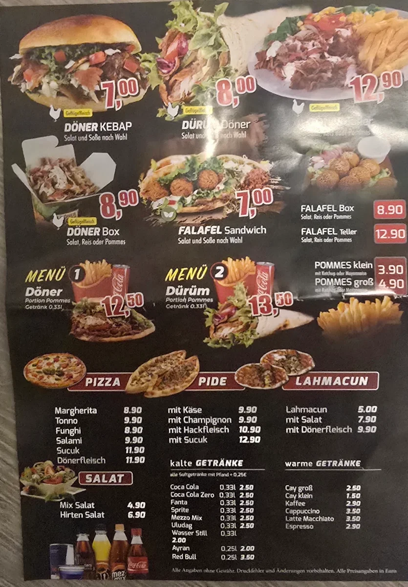 Speisekarte photo 2