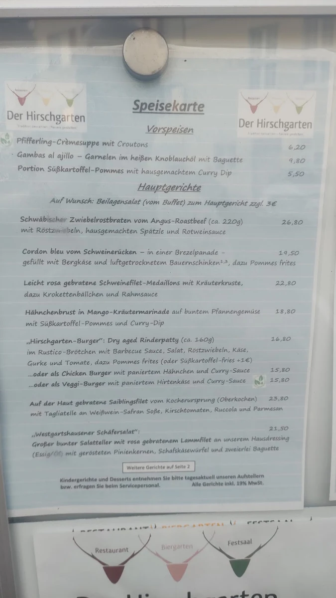 Speisekarte photo 2