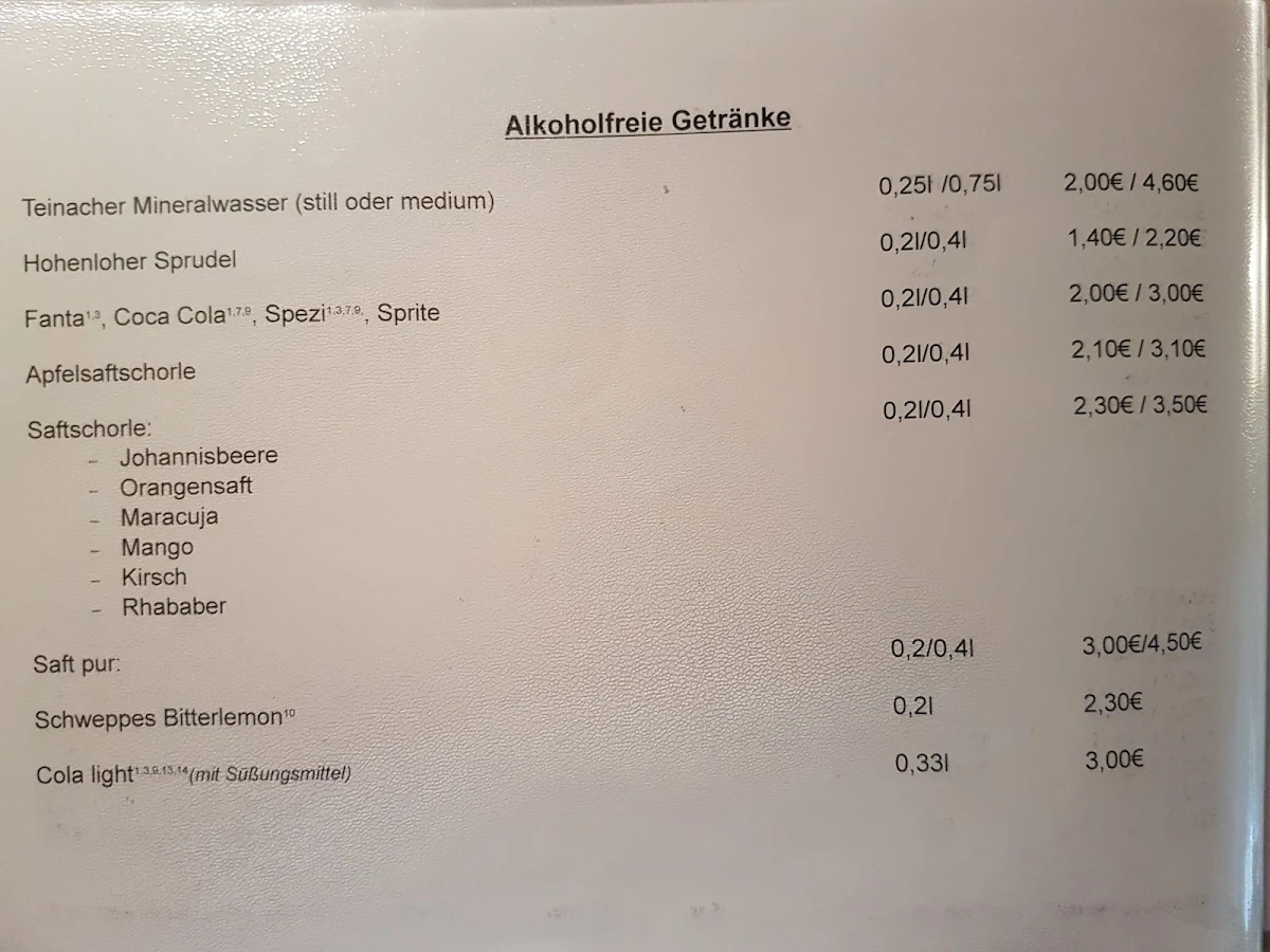 Speisekarte photo 9