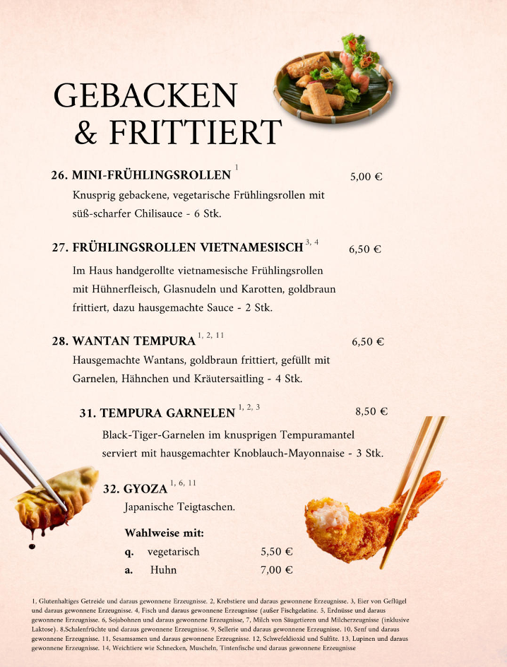 Speisekarte photo 4