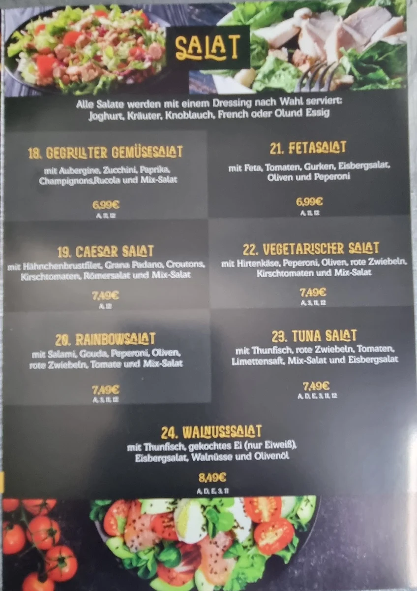 Speisekarte photo 5