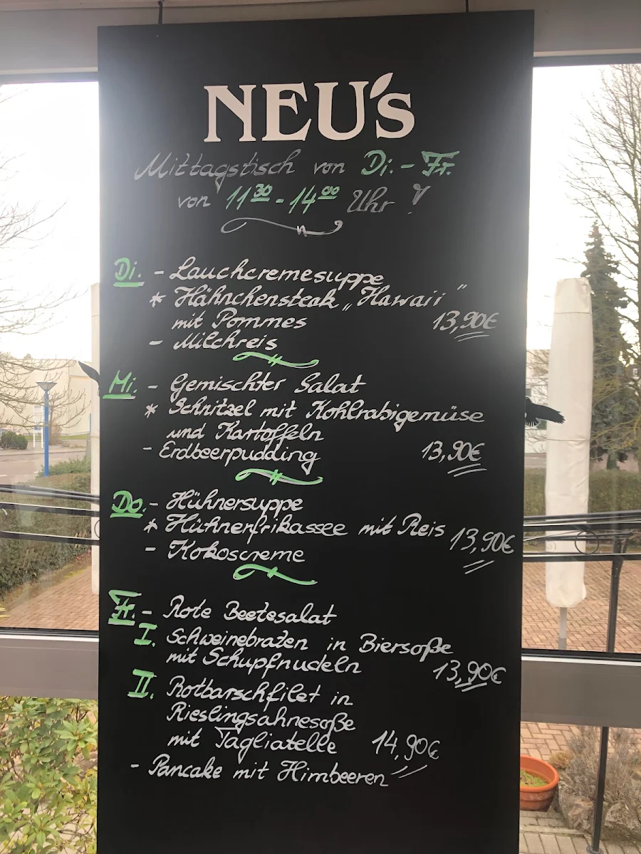 Speisekarte, Maxim's Restaurant