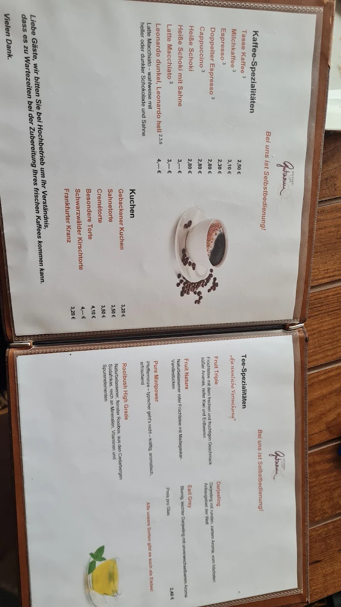 Speisekarte photo 3