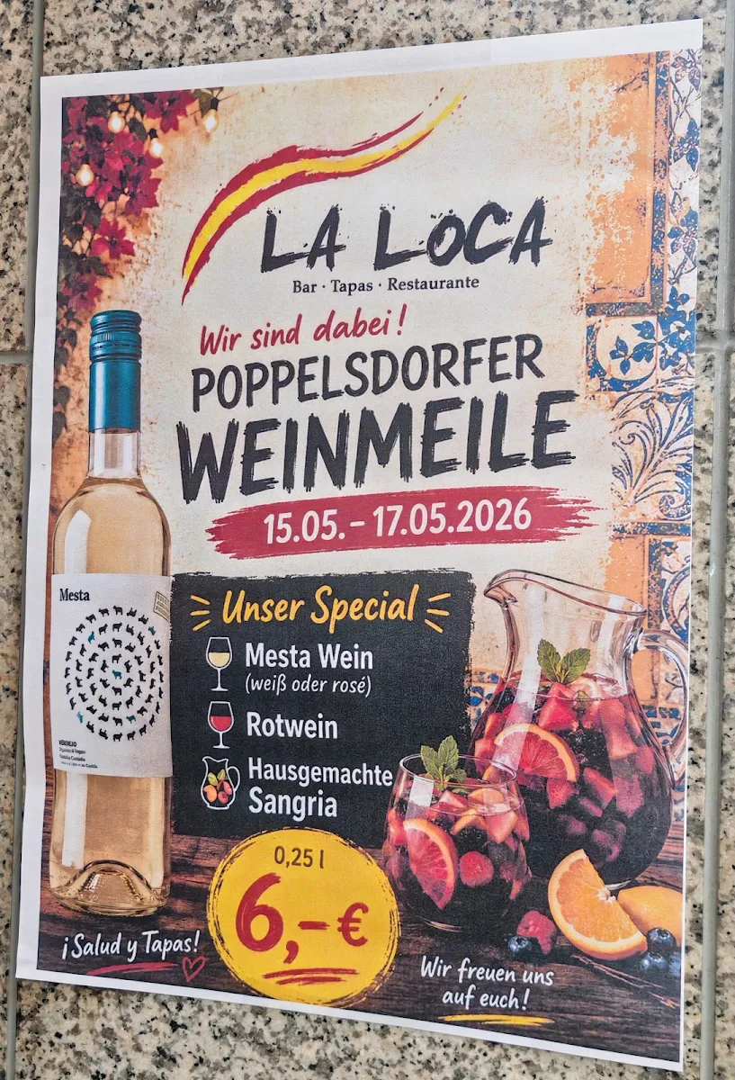 Speisekarte, La Loca
