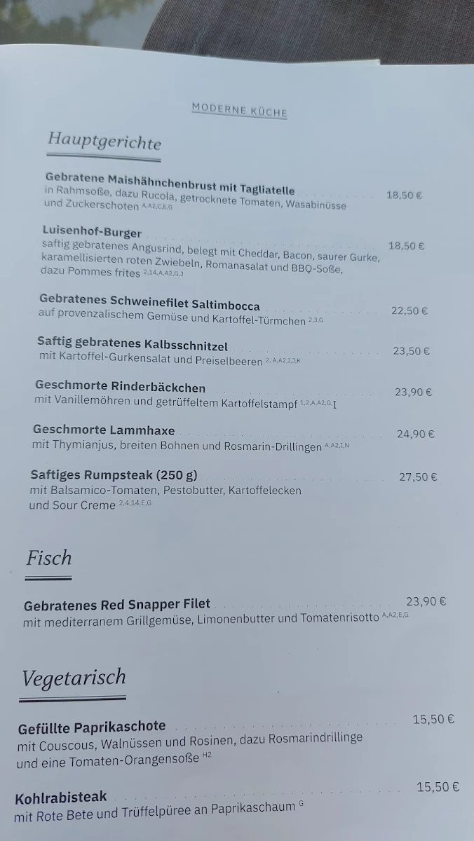 Speisekarte photo 3