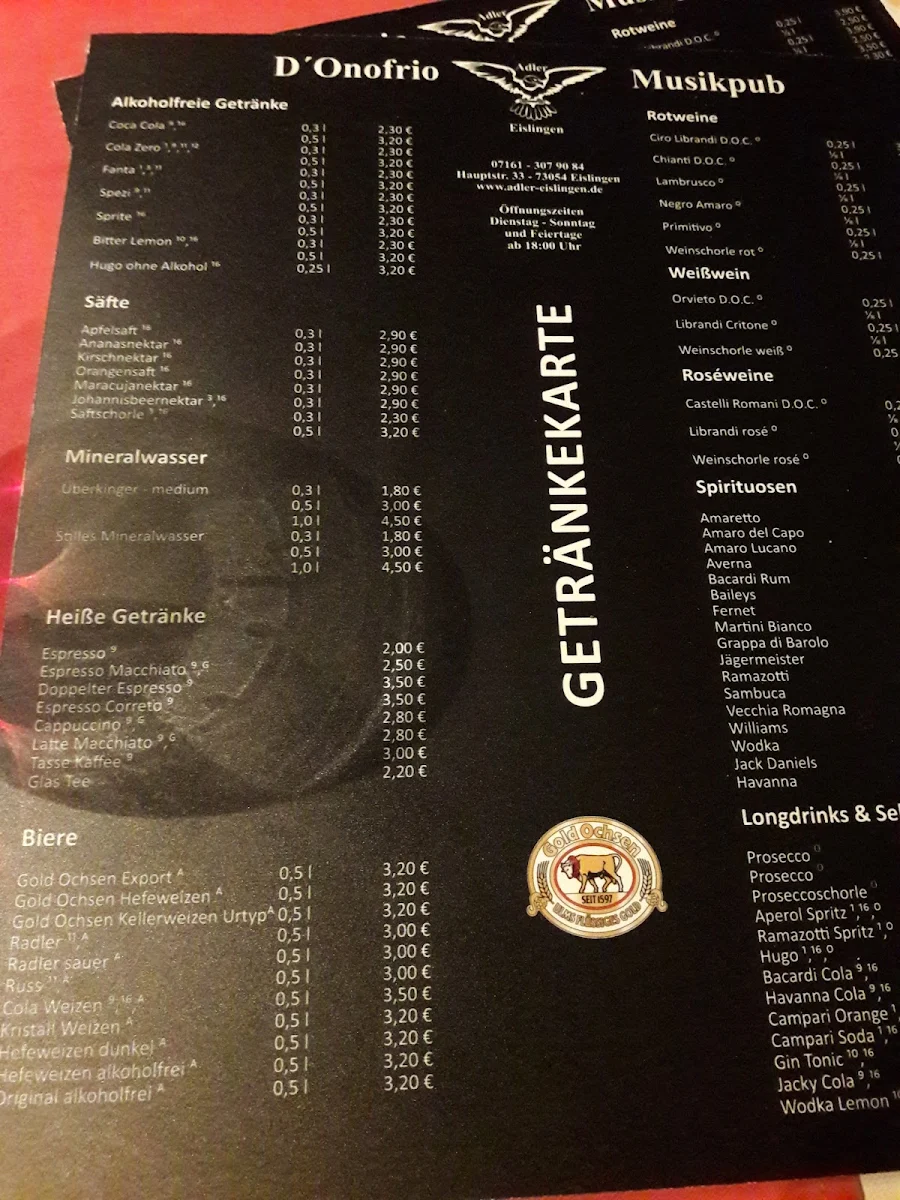 Speisekarte photo 4
