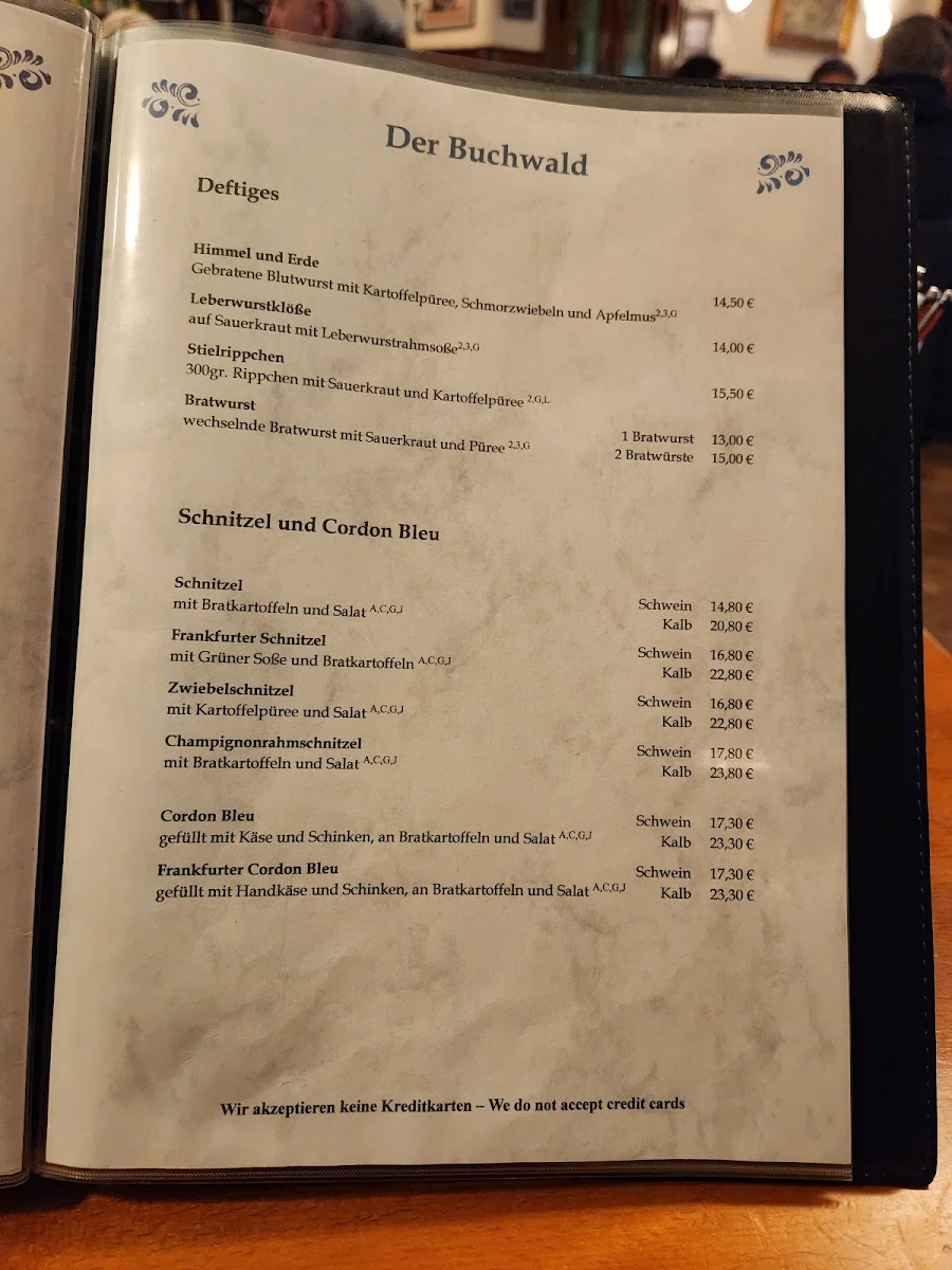 Speisekarte photo 2