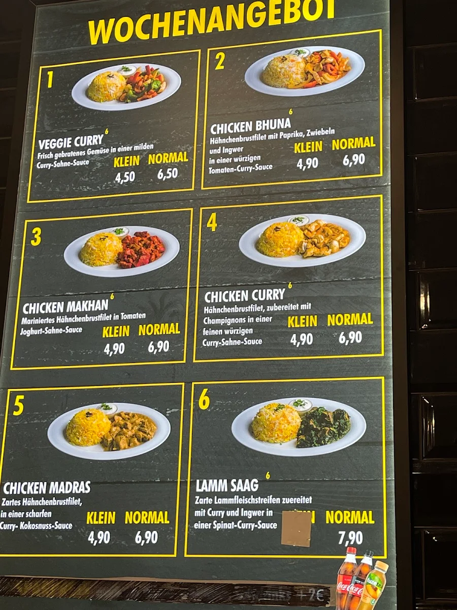 Speisekarte, Nandoo