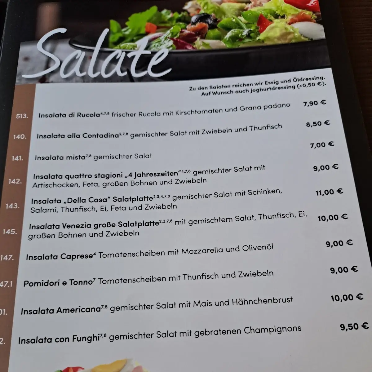 Speisekarte photo 3
