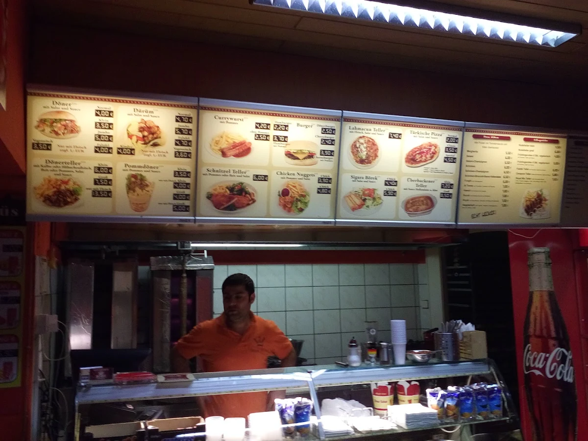 Speisekarte, Royal Döner