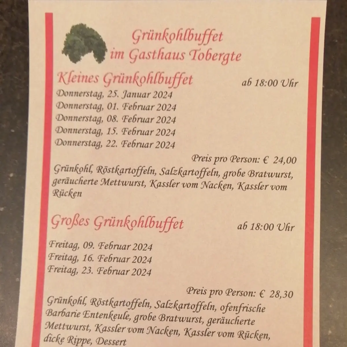 Speisekarte photo 10