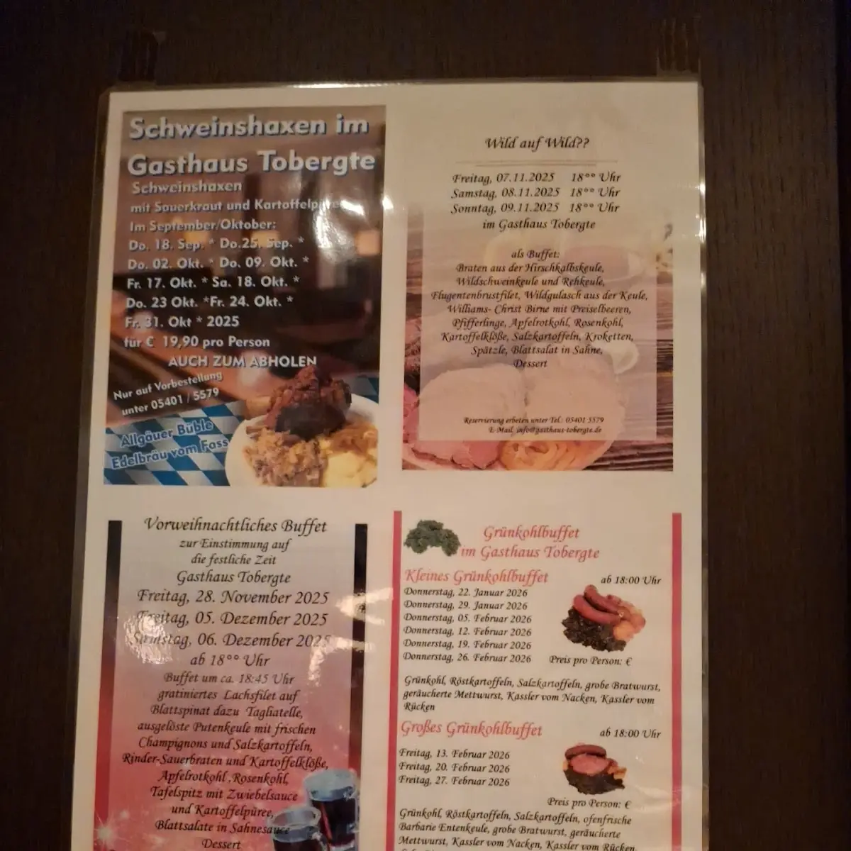 Speisekarte photo 4