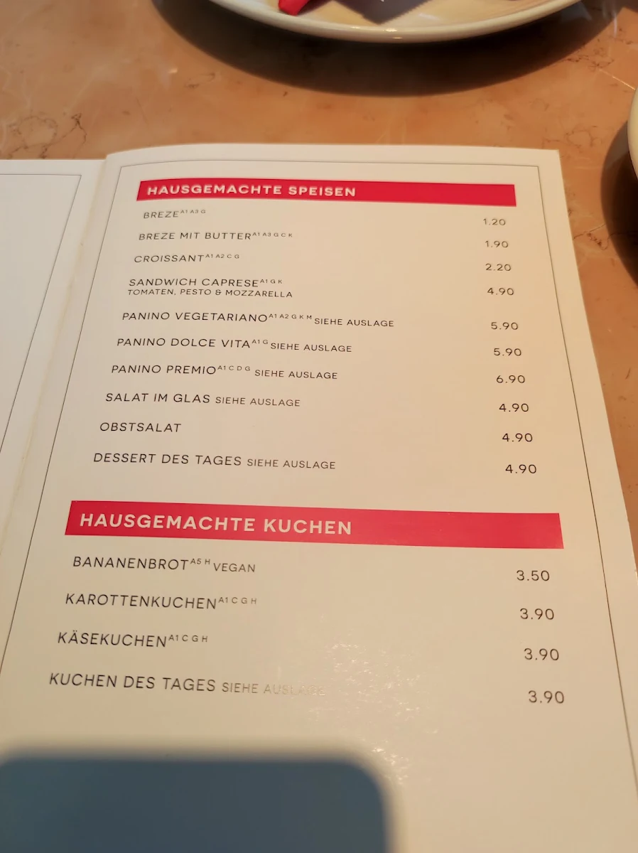 Speisekarte photo 2