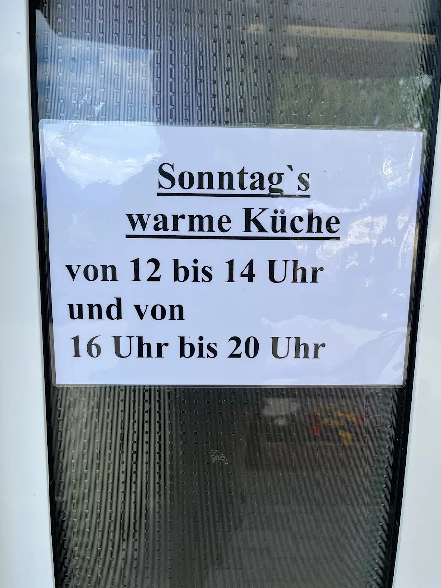 Speisekarte, Reiterschänke