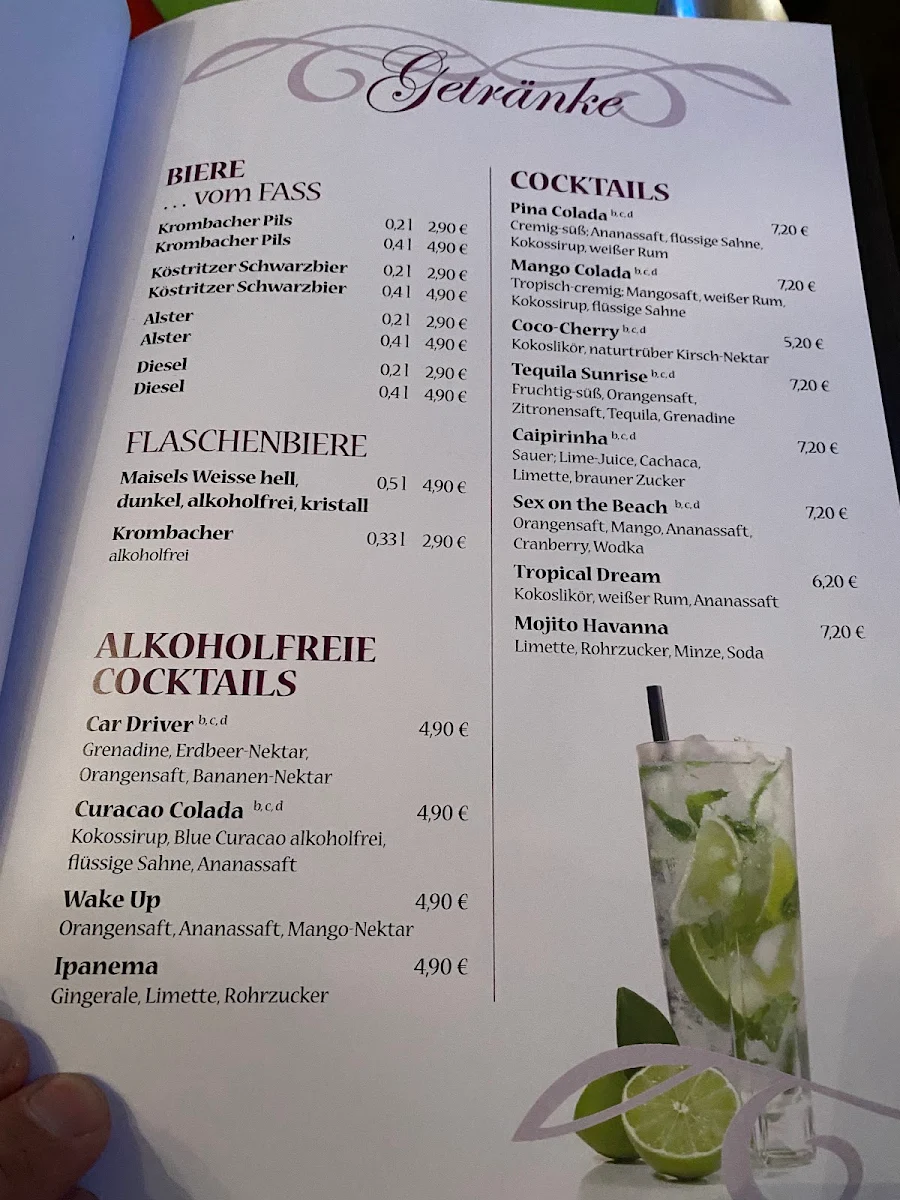 Speisekarte photo 2