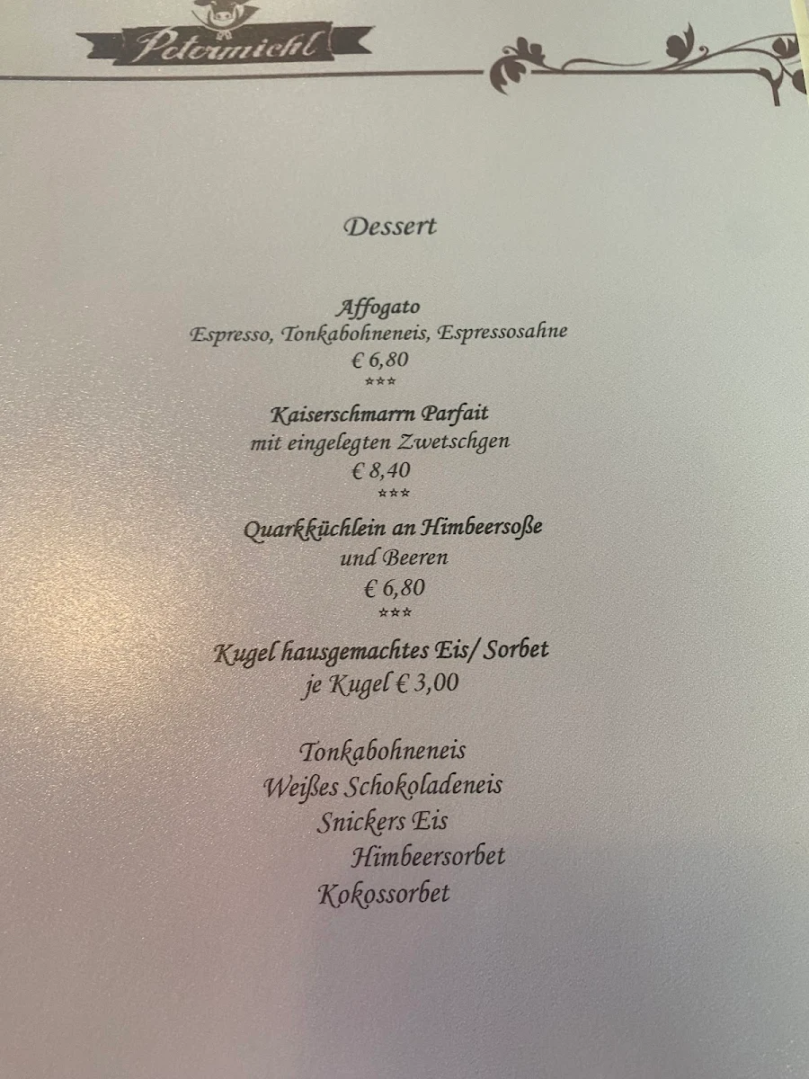 Speisekarte photo 2