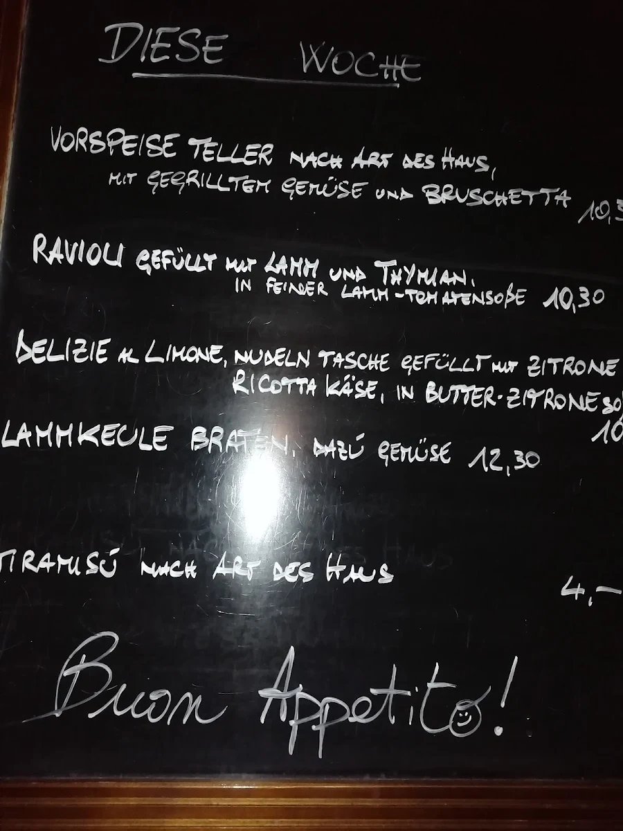 Speisekarte, Casa Italia - Trattoria - Pizzeria