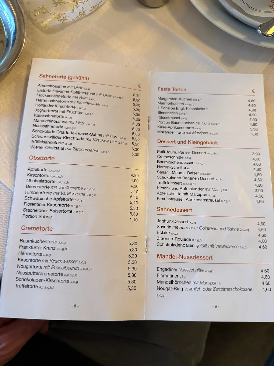 Speisekarte photo 1